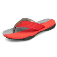 WEFUESD papuče sandale Ženske papuče Muške papuče Flip Flops Ljetna plaža Sandale ravne cipele crvene