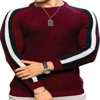 Leuncero muške pletene vrhove pletiva Jumper Raglan rukav pleteni kasutni pulover džemper obična odjeća