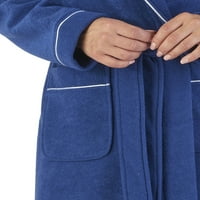 SLENDERELLA 46 Vezeni boukl fleece wrap robe HC2328