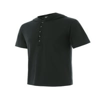 Bomotoo muns ljetni vrhovi čvrsta boja bluza s kratkim rukavima majice casual pulover praznični basik