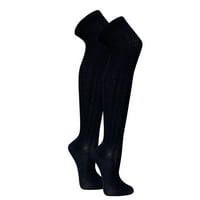 Žene bedrine visoke čarape Dodatni dugi poliesterski topli debeli visoki visoki dugi pokretni čarapa
