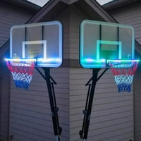 Košarkaška obruča Svijetli dobar poklon za djecu fleksibilni PVC super svijetli za igranje noću na otvorenom bez ožičenja
