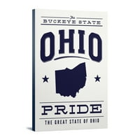 Stanja Ohio, plava na bijelom