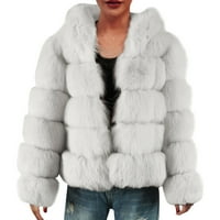 Ženska modna jeanska jakna Oznaka jakna Ženski zimski kaput jakne jakne s dugim rukavima casual s kapuljačnim