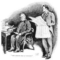 Doyle: Sherlock Holmes. Nillustracija Sidney Paget iz časopisa 'Strand' za priču gospodina Arthura Conana