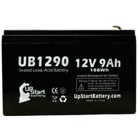 - Kompatibilni Alpha Nexsys 1250e baterija - Zamjena UB univerzalna zapečaćena olovna kiselina - uključuje f do F terminalne adaptere
