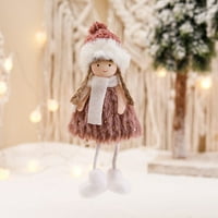 Veki Angel Doll Privjesak viseći ukrasi ã Božićni zanatski ukrasi za Dan zahvalnosti Pokloni Vintage