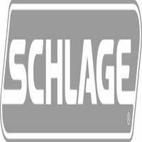 Schlage 12- Deadbolt B serija Podesiva 2- ili 2- Backset 1- 2- Lice Svijetli mesing
