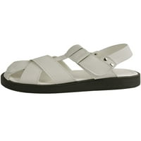 GOMELLY DAMIES PLATFORME Sandale Comfort Casual Cipes Ljeto Roman Sandal Retro uredski posao Rad bijele 7,5