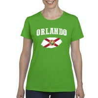 MMF - Ženska majica kratki rukav, do žena Veličina 3XL - Orlando
