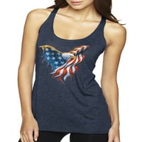 Divlji bobby, američki zastave Eagle USA Pride, američki američki ponos, ženski tri-mješavi trkački