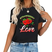 Jawberry Love Funny Ljetni voćni ljubitelji FoodIe majica