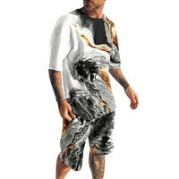 Muška odjeća kratki rukav vrhovi sportski trčanje Havaii Fit Shorts Beach Streetweard Odjeća za prozračnu