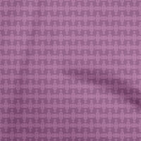 Onuone Rayon ljubičaste tkanine Geometrijski prekrivajući zalihe Ispisuje šivanje tkanine sa širokim