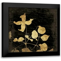 Siva, jace crna modernog uokvirenog muzeja Art Print pod nazivom - cvijet silosa 4
