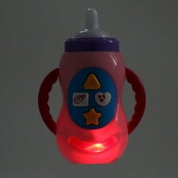 Linyer unise baby djeca zvučna glazba slatka svjetlo mlijeko boca glazbeno hranjenje igračke za boce