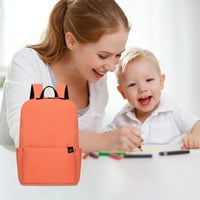 Ruksak CGLFD za školsku dječju čvrste boje mali ruksak i djevojke školska torba lagana školska torba