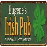 Eugeneov irski pab metalni znak Bar Man Cave 106180010282