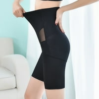 qazqa žene trbuh hlače oblikovane patentne patentne patentne pantalone za oblikovanje tijela crni xxxl
