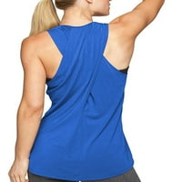 Capreze Womens majica bez rukava Cross vežbanje trčanje tenkinje za trčanje Aktivni fitnes teretana