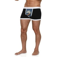 Zabavna muški bokseri Crotch print Boxer Shorts Garmans Donje rublje, Gotwood, Veličina: XL