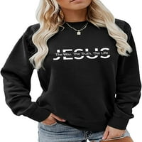 Isuse onako kako istina Životna dukserica Krišćanski džemper žene posade vere pulover Top religiozni