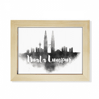 Kuala Lumpur Malezija Landmark Ink City Desktop Foto okvir Slika umjetnosti ukras slikarstvo