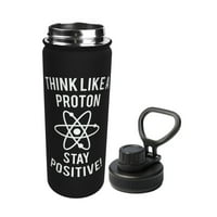 Mislite kao proton ostanite pozitivna oz izolirana vodom za djecu dvostruko zidne boce od nehrđajućeg
