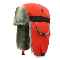 Zimska biciklistička kapa zgušnjava mekana plišana zaštita uha sklopivi uši za uši drže topli perev krzneni Furry Fau zečje žene muškarci zimski šešir za skijanje