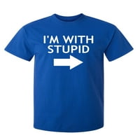 'm sa glupim sarkastičnim humorom grafičkom novom novoj majica