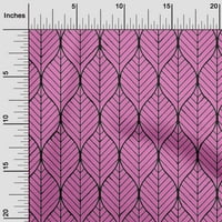 Onuone viskoza šifon ljubičasta tkanina Geometrijska haljina za haljinu materijala od tkanine za ispis