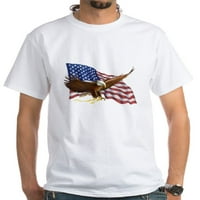 Cafepress - Američka zastava i majica Eagle - Muške klasične majice