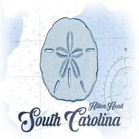 Hilton Head, Južna Karolina, Sand Dollar, Plava, Obalna ikona