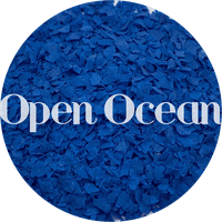 Glitter Heart Co. - Plavi čips za boju - sjaj za njega - otvoreni ocean - OZ boca
