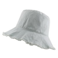 Zlekejiko Beach Hat Sun Boja Casual Hat Modne žene Elegantna kapa Lady Fisherman Hat Baseball Caps