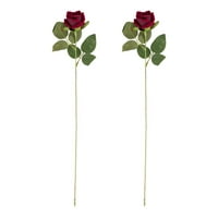 Dabay Podružnice Umjetno cvijeće ANTI-FADING Realistička simulacija ruža Cvijeće Dnevna soba Dekor za