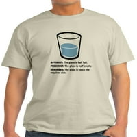 Cafepress - Optimista pesimistički inženjer - lagana majica - CP