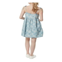 Jessica Simpson Womens tiskana kratka mini haljina