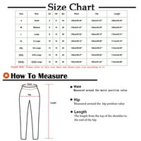 Miluxas ženske hlače plus veličina za čišćenje ženske pantalone pune hlače ravno čvrstih boja pantalona