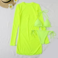 Odijelo za kupanje Mali poprsje Djevojačke kupaće kupaće kostimi za kupaće kostim za kupaće kostim gore