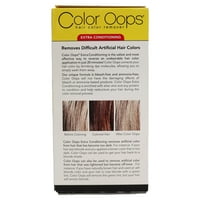 Boja OOPS dodatna dilizacija za uklanjanje boje kose, od 3