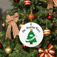 Drvena umjetnost personalizirana preživjela obitelj ukrasnog božićnog dekora za odmor