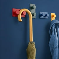 Set montiranog zidnog kuka, kišobran kaput za kupatilo za kupatilo ruksak za odjeću