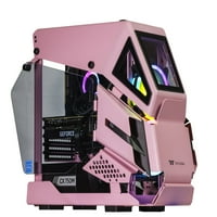 Velztorm Perxici Gaming & Entertant Desktop Rose Pink, Nvidia GeForce RT TI, 1xUSB 3.2, 4xUSB 3.0, 1xhdmi,