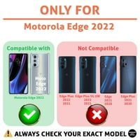 Talozna tanka futrola za telefon kompatibilna za Motorola Edge, kineska novogodišnja ispis, lagana težina,