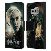 Dizajni za glavu Službeno licencirani Harry Potter Smrtly Hallows viii Draco Malfoy kožna knjiga Novčanica