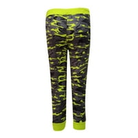 Ženske obrezive jogger hlače Ljeto popust Prodaja kamuflage tiskane visoke elastične struine pantalone