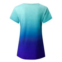 Oslinska ušteda tunika T majice za žene Seksi V izrez Ljeto Trendy Girls Love Fashion Dame Bluza vrhovi