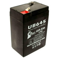 - Kompatibilna Litvanija Elcc baterija - Zamjena UB univerzalna zapečaćena olovna kiselina - uključuje f do f terminalne adaptere