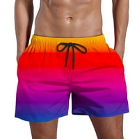 AUEOEO Plivački odijelo, muški kuhanje za plivanje Brzo suho surfanje Ljeto plaža Shorts Swimsuit Sportski